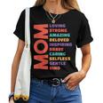 Mom Loving Strong Amazing Colorful Appreciation Women T-shirt
