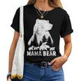 Muttertag Mama Bär 4 Kinderintage Mama Bear 4 Jungs T-shirt Frauen