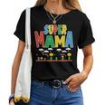 Muttertagsgeschenk Für Mama Personalisiert Super Mama T-shirt Frauen