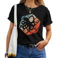 Octopus Retro Vintage Silhouette Vintage Retro Colors Women T-shirt