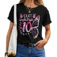Peace Out Single Digits I'm 10Th Birthday For Girl Women T-shirt