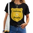 Princess Security Guard Family Birthday Dad Mom Daughter Women T-shirt