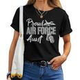 Proud Air Force Aunt Air Force Graduation Usaf Aunt Women T-shirt