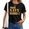 Proud Us Navy Grandma Military Pride Women T-shirt