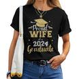 Proud Wife Of A Class Of 2024 Graduate Senior Graduation Women T-shirt
