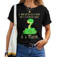 Python Pithon Pi Symbol Math Teacher Pi Day Women T-shirt