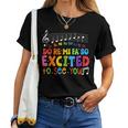 Do Re Mi Fa So Excited To See You Music Teacher Trendy Women T-shirt