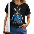 Retro Cat Nurse Nurse Week Nurse Women T-shirt