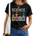 Science Teacher Periodic Table Elements Graphic Women T-shirt