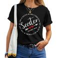 Seester Dictionary Definition Big Sis Again Sister Women T-shirt