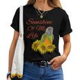 Senegal Parrot Sunshine Sunflower Women T-shirt