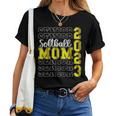 Senior Softball Mom 2023 Sport Lover Proud Mom Graduation Women T-shirt