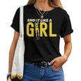 Shoot Like A Girl Basketball Girl Basketball Women T-shirt