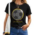 Soccer Lover Player Total Solar Eclipse Outfit Women T-shirt