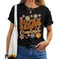 Super Groovy Counselor Retro 70S Hippie School Counseling Women T-shirt