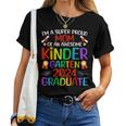 Super Proud Mom Of Awesome Kindergarten 2024 Graduate Women T-shirt
