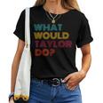 What Would Taylor Do Inspirational Feminism Women Women T-shirt