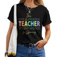 This Teacher Is Glowing Hello Summer End Of School Women T-shirt