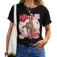 Valentine Horse Simply Watercolor Southern Colors Comfort Women T-shirt