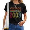 Vintage 2009 15Years Old Boys And Girls 15Th Birthday Women T-shirt