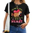 Weasel Lover You Take Up A Big Piece Of My Heart Weasel Women T-shirt