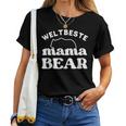 Weltbeste Mama Bear 2024 Muttertag T-shirt Frauen