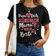 Women's Papa Und Ich Sind Uns Einig Mama Ist Die Beste Mutter T-shirt Frauen