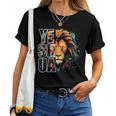 Yeshua Lion Of Judah Fear Bible Christian Religious Women T-shirt