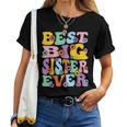 Youth Best Big Sister Ever Girl's Baby Announcement Idea Women T-shirt