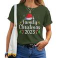 Family Christmas 2023 Matching Squad Pajama Kid Women T-shirt