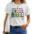 Battery Life Of A Teacher School Classroom Women T-shirt