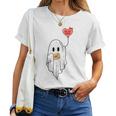 Be My Boo Ghost Happy Valentine's Day Couple Girl Women T-shirt
