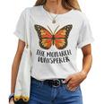 Butterfly Monarch Whisperer Cute Butterfly Women T-shirt