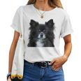 Chihuahua Hund Mama Papa Liebe Haustier Welpe Raglan T-shirt Frauen