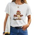 Children's With Owl Ich Bin Die Kleine Schwester T-shirt Frauen