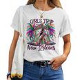 Girls Trip New Orleans 2024 Mardi Gras High Heels Women T-shirt