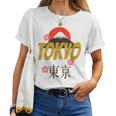 Kanji Tokyo Dans Le Japonais Du Mont Fuji Japon T-shirt femme