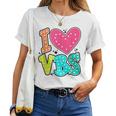 I Love Vbs 2024 Vacation Bible School Christian Summer Camp Women T-shirt