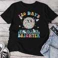 120 Days Brighter Happy 120Th Day Of School Groovy Boy Girl Women T-shirt Funny Gifts