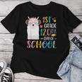 120Th Day Of School No Prob Llama 120 Days Of 1St Grade Women T-shirt Unique Gifts