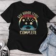 5Th Grade Level Complete Gamer Graduation Boys Class Of 2024 Women T-shirt Funny Gifts