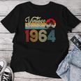 60 Years Old Vintage 1964 60Th Birthday Retro Women T-shirt Unique Gifts