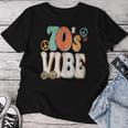 70'S Vibe Costume 70S Party Outfit Groovy Hippie Peace Retro Women T-shirt Funny Gifts