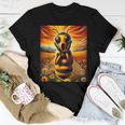 Artsy Apparel For Bee Lovers Artistic Bee Women T-shirt Funny Gifts