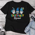 Autism Support Squad Gnomes Awareness Matching Kid Women T-shirt Personalized Gifts