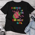 Baby Melon Brother Of The Birthday Girl Watermelon Family Women T-shirt Personalized Gifts