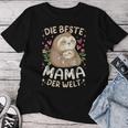 Beste Mama Der Welt Faultiere Mutter Mit Kind Muttertag T-shirt Frauen Lustige Geschenke