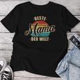 Beste Mama Der Weltintage Retro T-shirt Frauen Lustige Geschenke