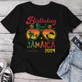 Birthday Crew Jamaica 2024 Girl Party Matching Women T-shirt Funny Gifts