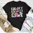 In My Birthday Era Groovy Retro Kid Happy Birthday Women T-shirt Funny Gifts
